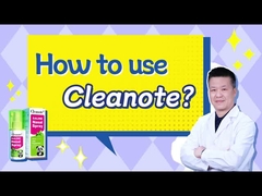 Cara menggunakan Cleanote saline nasal spray- Dr. Wang