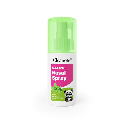 Harga yang bagus Dewasa CleaNote Saline Mint Nose Spray 100ml Nasal Moisturizing Spray on line