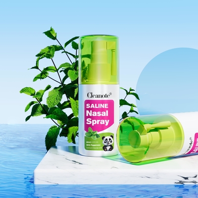 Harga yang bagus Pasar Cina Saline Mint Nasal Spray 50ml Dengan 0,9%NaCl Minyak Mint on line